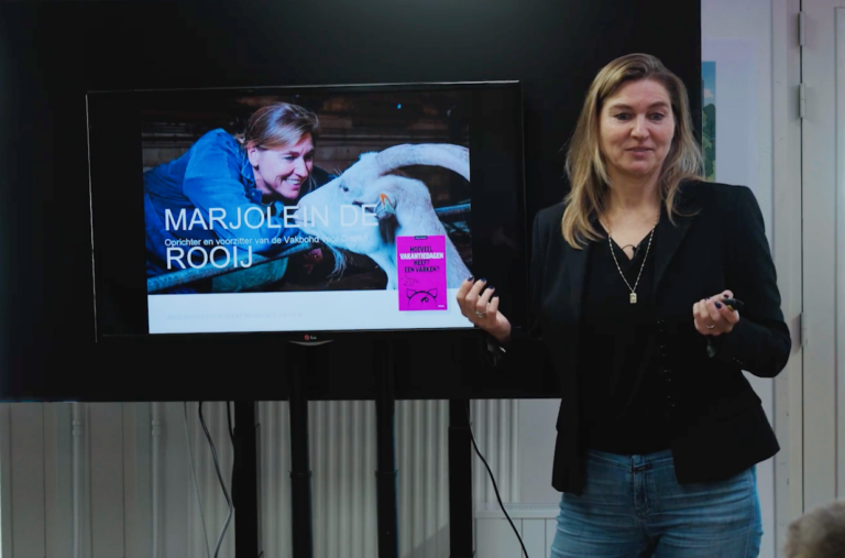 Presentatie over dierenrechten op I Am Material